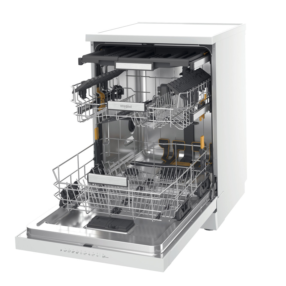 Whirlpool Lavavajillas Libre instalación W7F HP43 Libre instalación C Perspective open