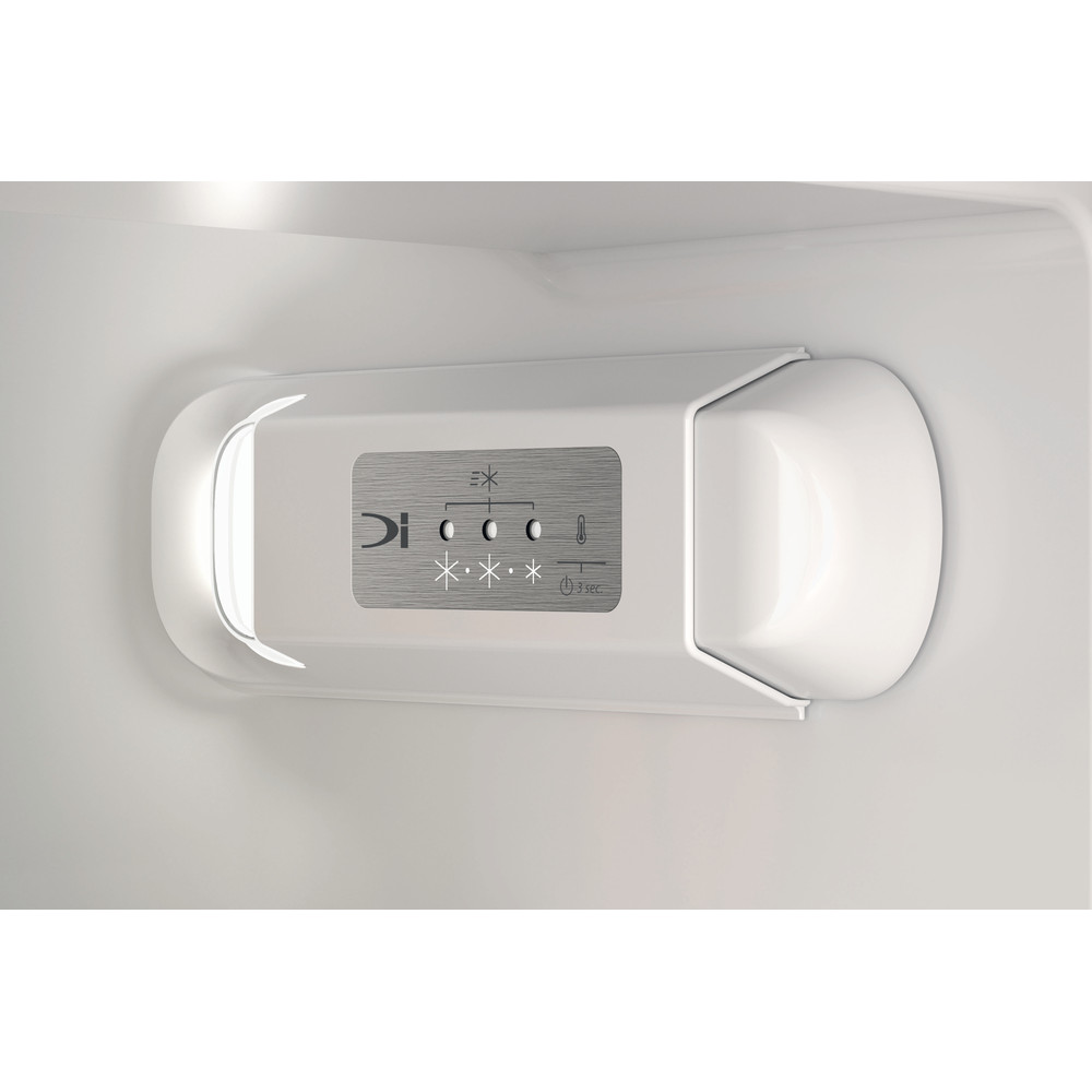 Bauknecht Kühl-Gefrierkombination Einbaugerät BKC18D011V1 Weiss 2 Türen Control panel