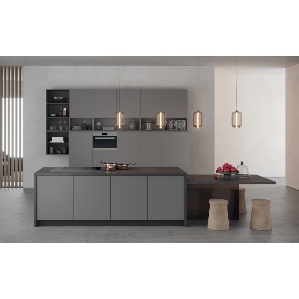 Bauknecht Mikrobølgeovn Indbygget EMPK3 4545 IN Rustfri stål Elektronisk 40 MW-Combi 900 Lifestyle frontal