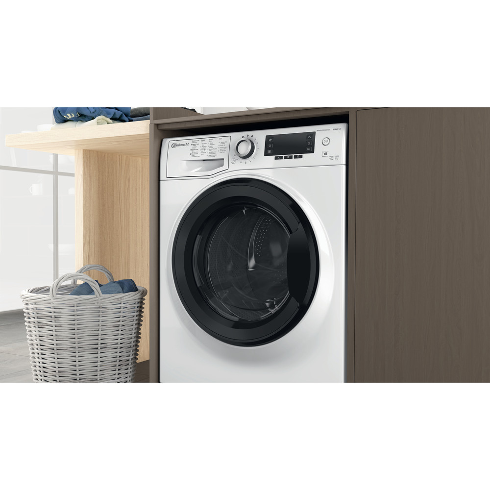 Bauknecht Waschtrockner Standgerät WATR 97260 N Weiss Frontlader Lifestyle detail