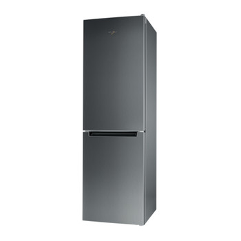 Whirlpool Racitor-congelator combinat Independent WFNF 82E OX Optic Inox 2 doors Perspective