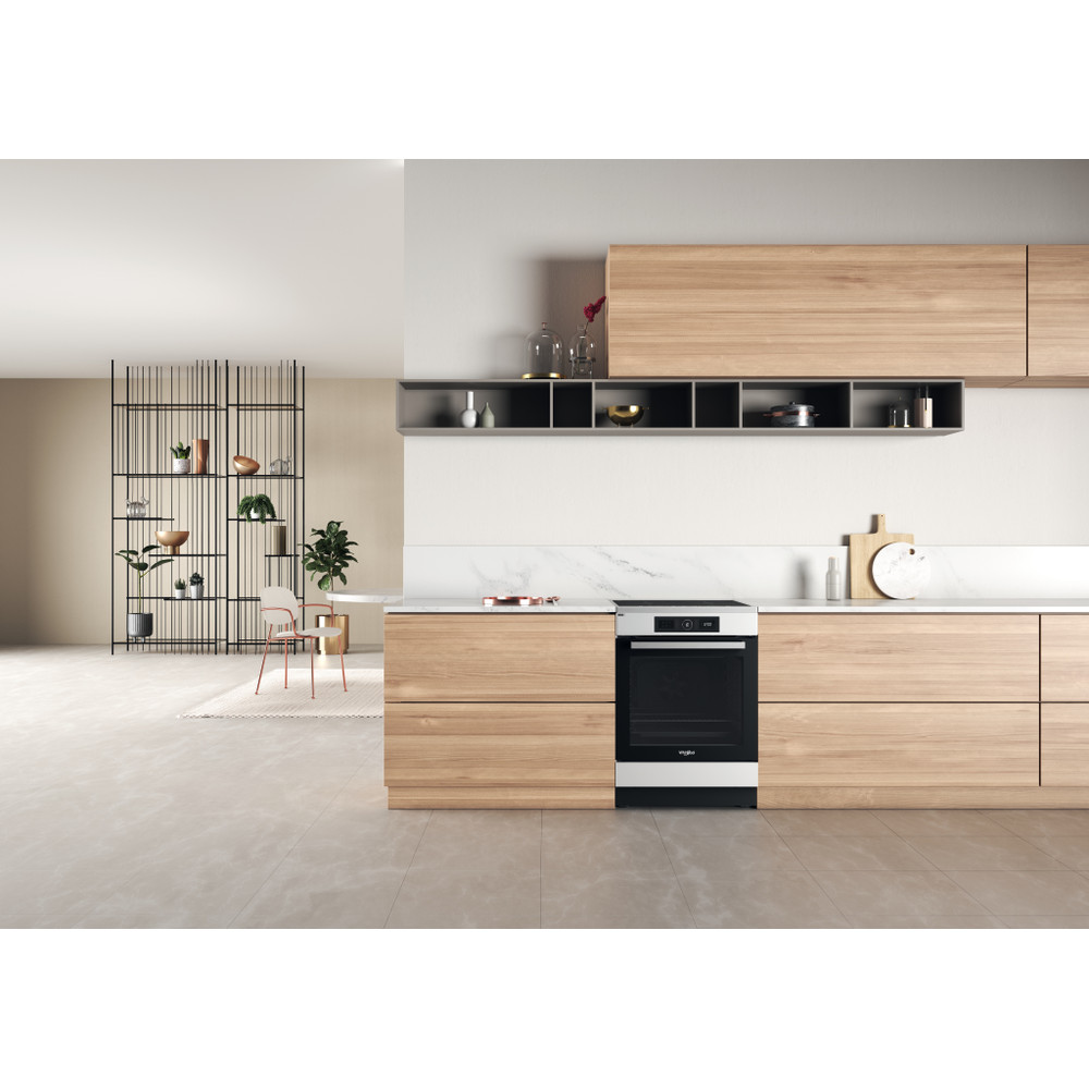 Whirlpool Cuisinière WS68IB8ACX/FR Inox Non Lifestyle frontal