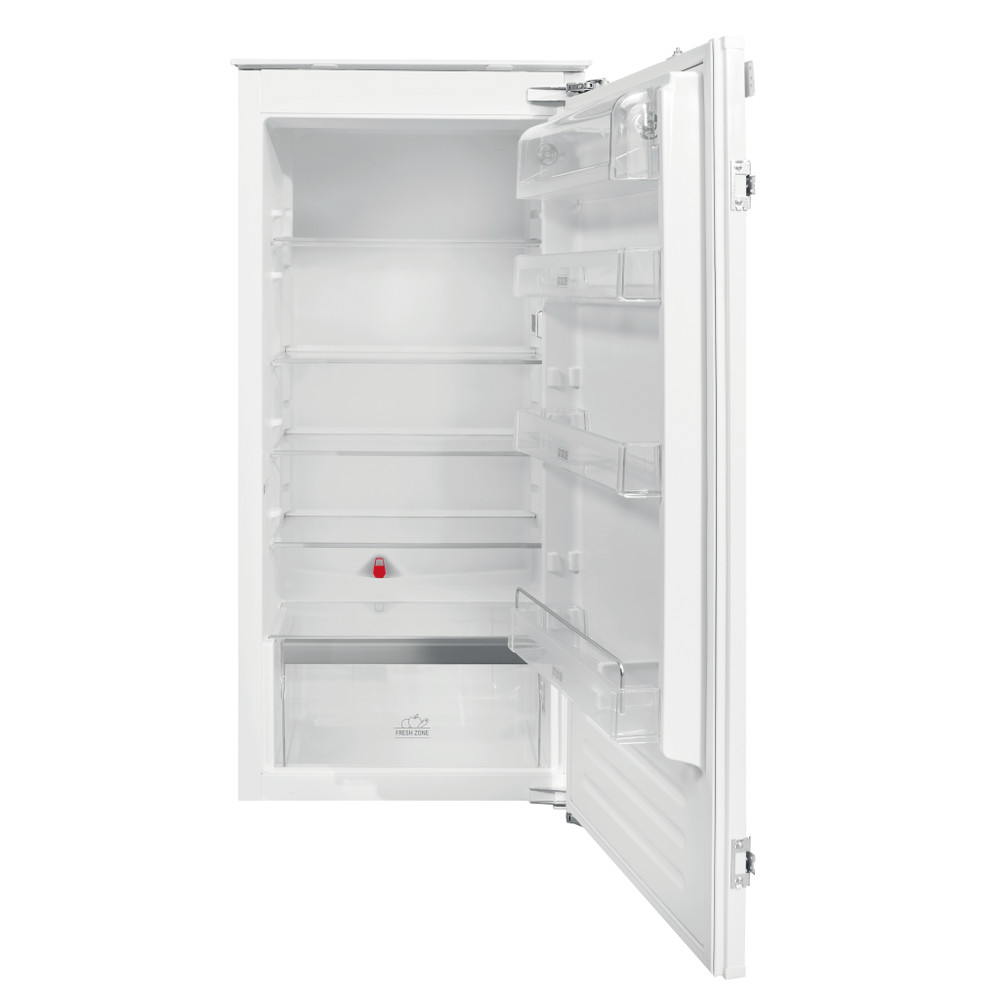 Bauknecht Koelkast Inbouw KSI 12VF2 Staal Frontal open