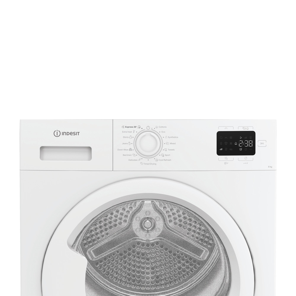Indesit Στεγνωτήριο C YSD 83D WW EE Λευκό Control panel