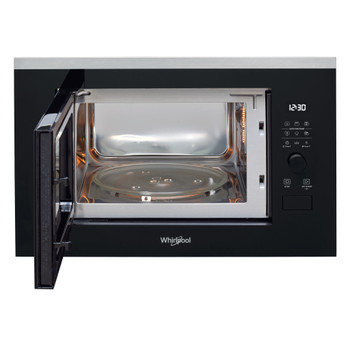 Whirlpool Microondas Encastre WMF250G Acero inoxidable Electrónico 25 MW + Función Grill 900 Frontal open