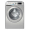 Indesit Washing machine Free-standing BWE 91496X SV UK Silver Front loader A Frontal