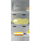 Whirlpool Fridge/freezer combination Samostojni W9 931D B H Sunset Bronze 2 doors Perspective