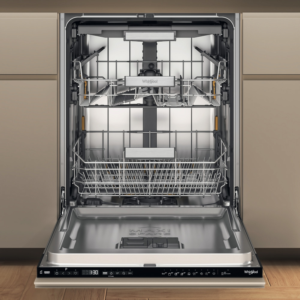 Whirlpool Vaatwasser Ingebouwd W7I HP40 LSC Volledig geïntegreerd C Frontal open