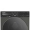 Whirlpool Washing machine Free-standing W0M 011G ADS IRE Manhattan Grey Front loader A Perspective