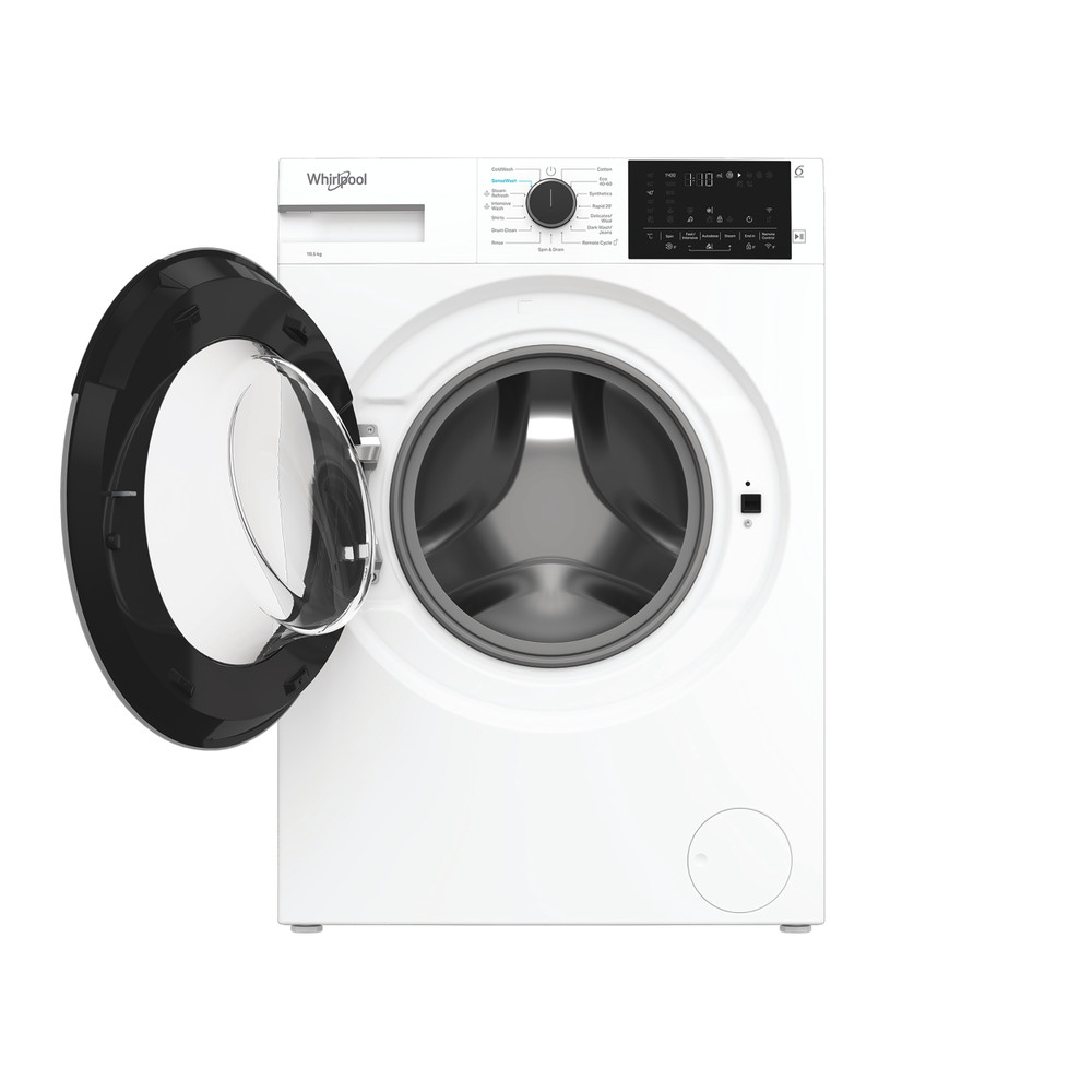Whirlpool Tvättmaskin Fristående WSPM 06WB EE White Front loader A Frontal open