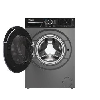 Whirlpool Mosó-szárító Szabadonálló WAD 9636 WBC HU Gray Elöltöltős Frontal open