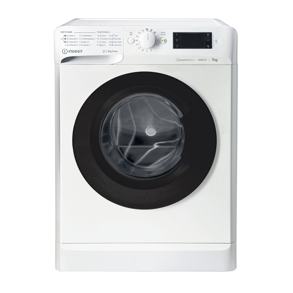 Indesit Perilica za rublje Samostojeći MTWE 71484 WK EE Bijela Prednje punjenje C Frontal