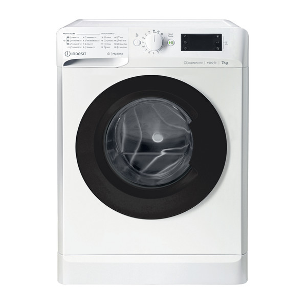 Indesit Perilica za rublje Samostojeći MTWE 71484 WK EE Bijela Prednje punjenje C Frontal