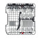 Whirlpool Dishwasher Free-standing WFE 2B19 X SA Free-standing A+ Perspective