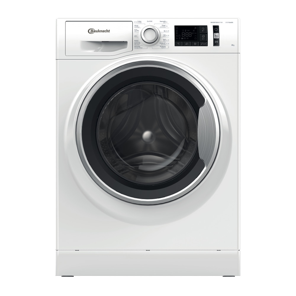 Bauknecht Lavabiancheria Apparecchio a posa libera WM BK 8A CH N Bianco Caricatori frontali A Frontal