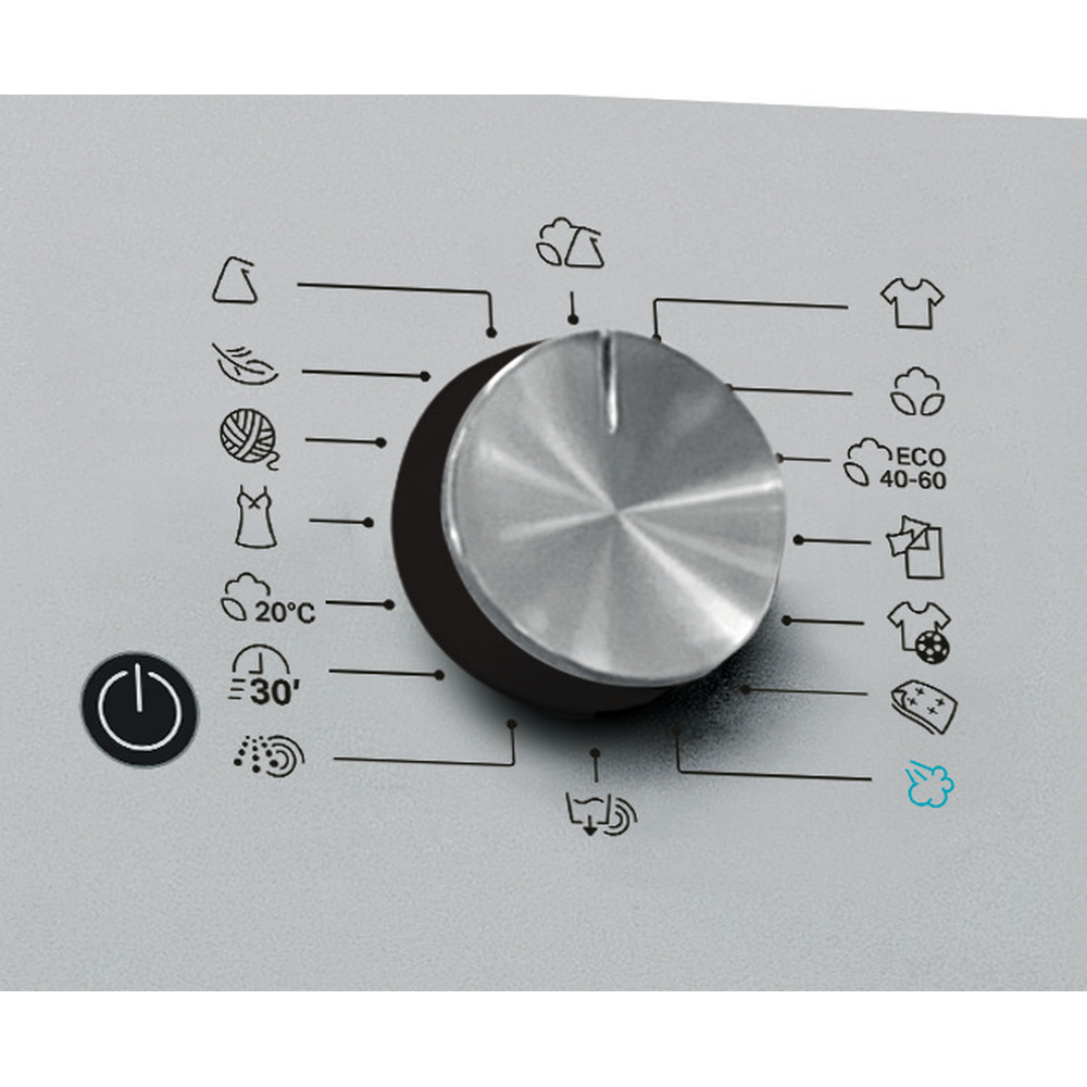 Whirlpool Mosógép Szabadonálló FFD 9458 SBSV EU Ezüst Elöltöltős B Control panel