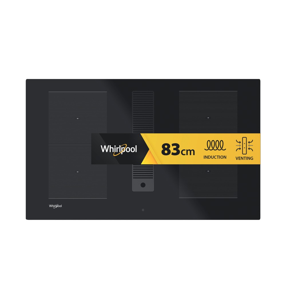 Whirlpool Venting cooktop WVHF83BB UKIT Crna Frontal