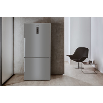 Whirlpool Hűtő/fagyasztó kombináció Szabadonálló W84BE 72 X 2 Inox 2 doors Lifestyle frontal