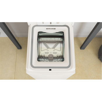Whirlpool Пральна машина Соло TDLR 6040L EU/N Білий Top loader відсутній Drawer