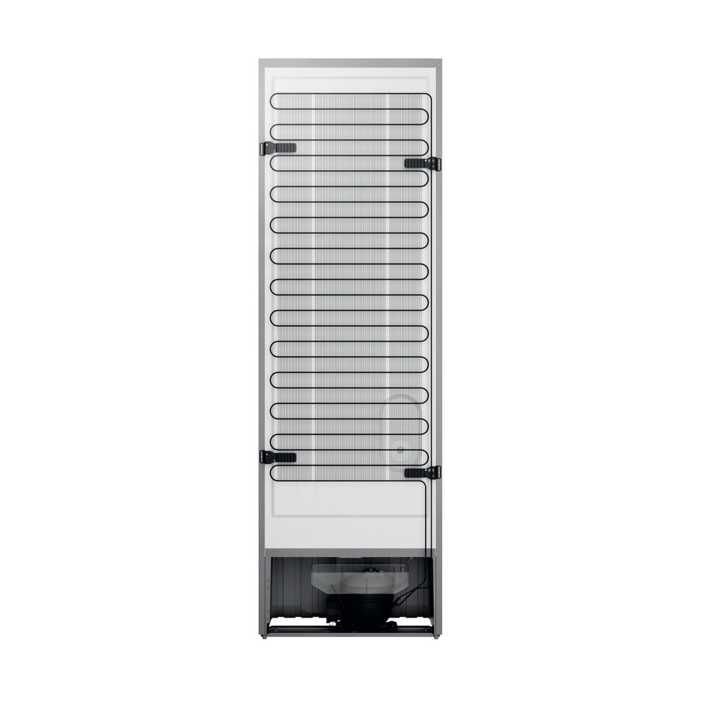 Hotpoint Fridge-Freezer Combination Free-standing H5X 82O SX Saturn Steel 2 doors Back / Lateral