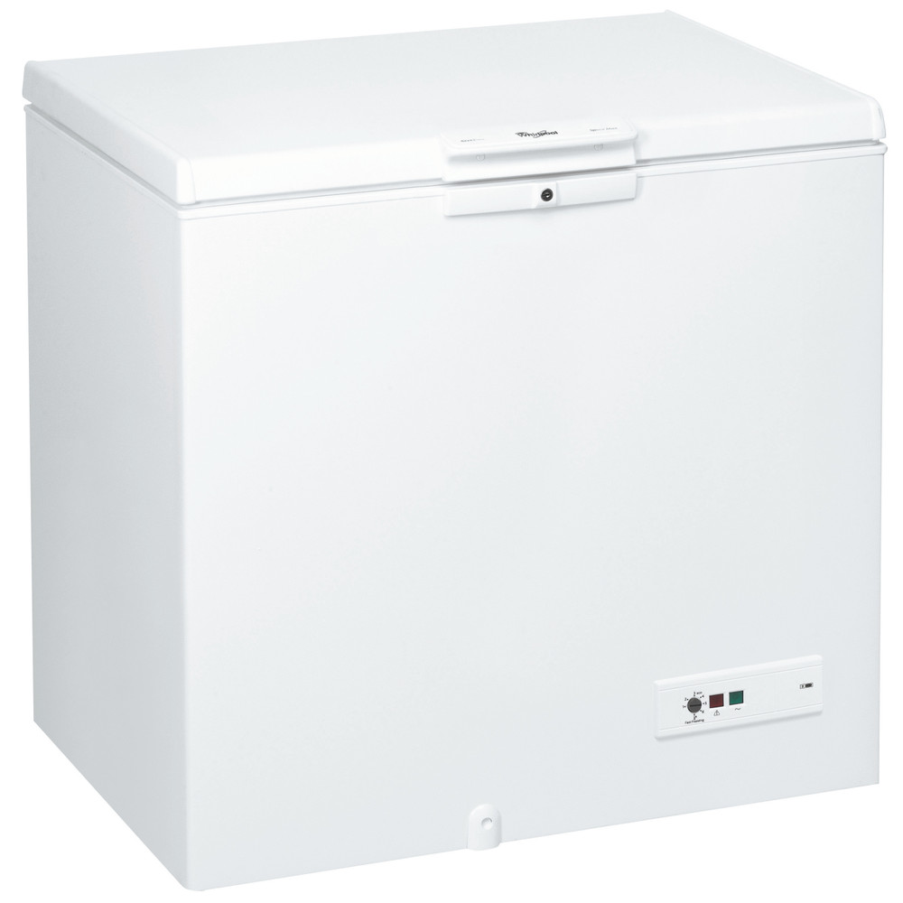 Whirlpool Mraznička Voľne stojace WHM22113 3 Biela Perspective