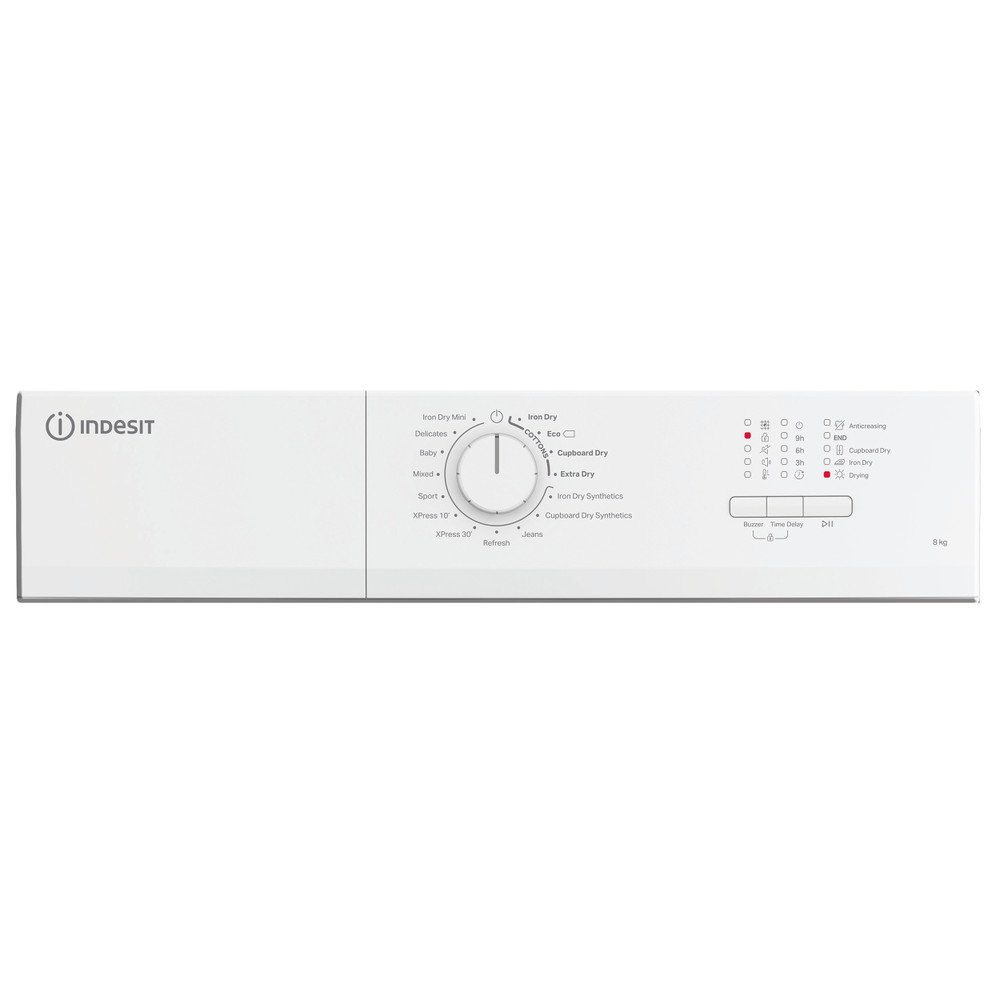 Indesit Dryer C  YD A81 WWGL UK White Program
