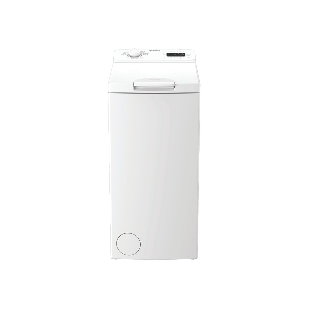 Indesit Práčka Voľne stojace TI513EMTCS Biela Zhora plnená C Frontal