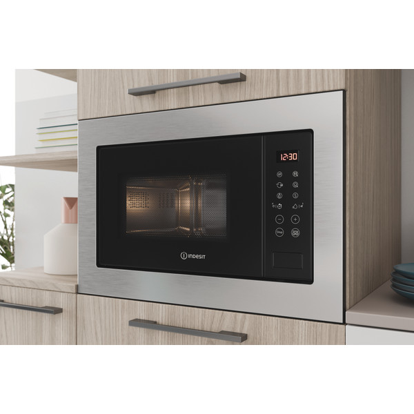 Indesit Built in Microwave oven MWI 125 GX UK MWI 125 GX UK Indesit IE