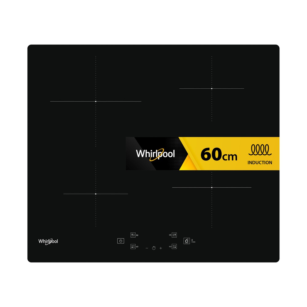 Whirlpool Варильна поверхня WS Q2160 NE Чорний Induction vitroceramic Frontal