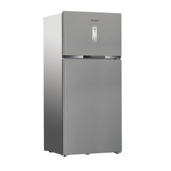 Whirlpool Kombinirani hladnjak Samostojeći WHD2 6633 X5E Pearl Inox 2 doors Perspective