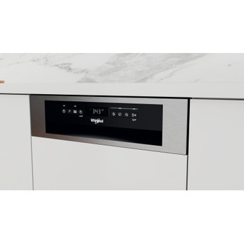 Whirlpool Mosogatógép Beépíthető WSBO 3O23 PF X Half-integrated E Lifestyle control panel