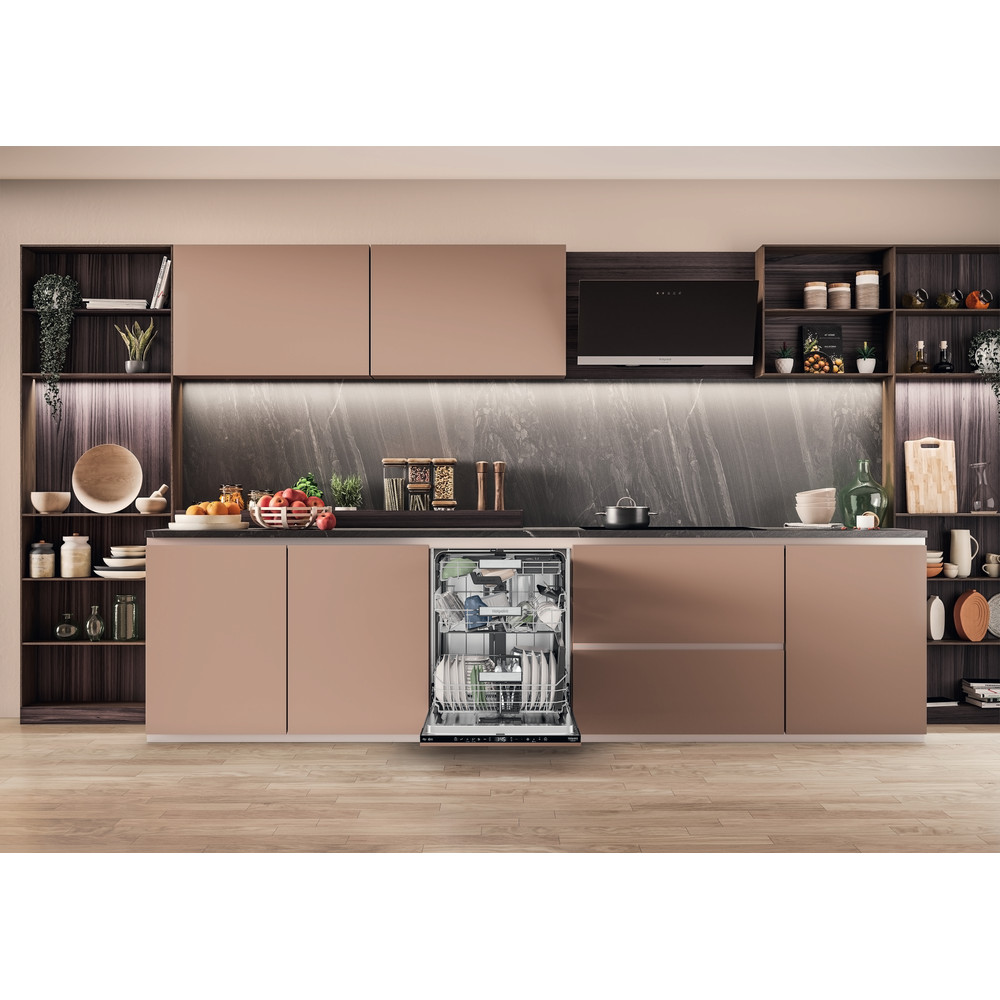 Hotpoint_Ariston Maşină de spălat vase Încorporabil H8I HT40 L Full-integrated C Lifestyle frontal open