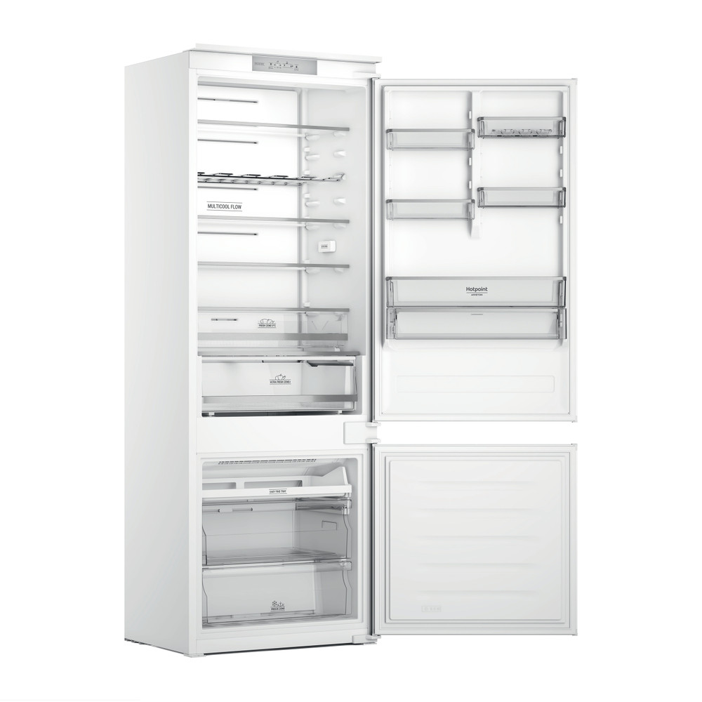 Hotpoint_Ariston Combinados Encastre HA SP70 T121 Branco 2 doors Perspective open
