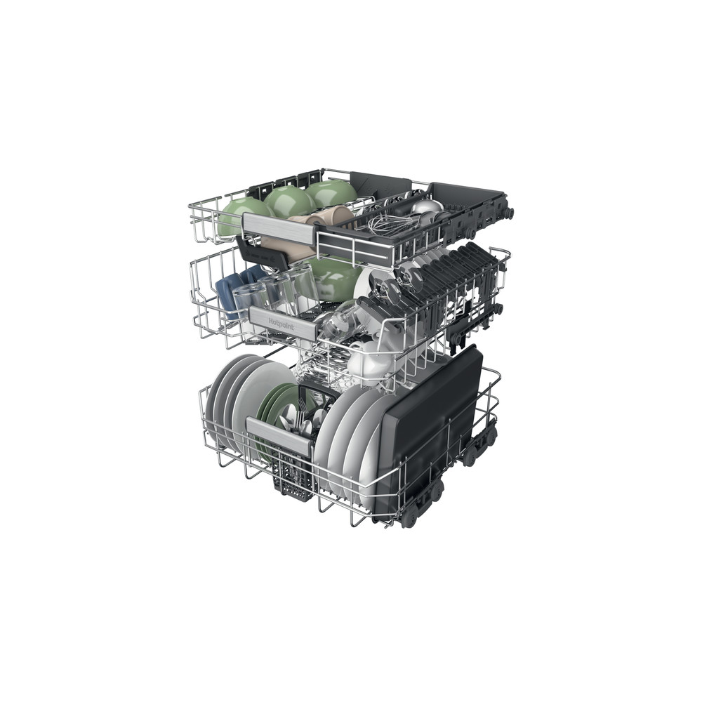 Hotpoint_Ariston Maşină de spălat vase Încorporabil H8I HT40 L Full-integrated C Technical Translucent