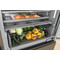 Whirlpool Kombinētais ledusskapis/saldētava Iebūvējams WH SP70 T262 P Pelēks 2 doors Perspective open