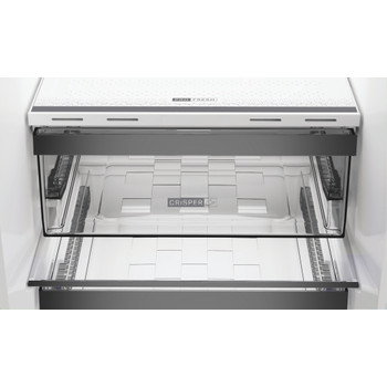 Whirlpool Combinación de frigorífico / congelador Libre instalación WHK 26404 XP5E Pearl Inox 2 doors Drawer