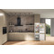 Whirlpool Kühl- / Gefrierkombination Einbaugerät WNBB18SC22R Weiss 2 Türen Frontal open