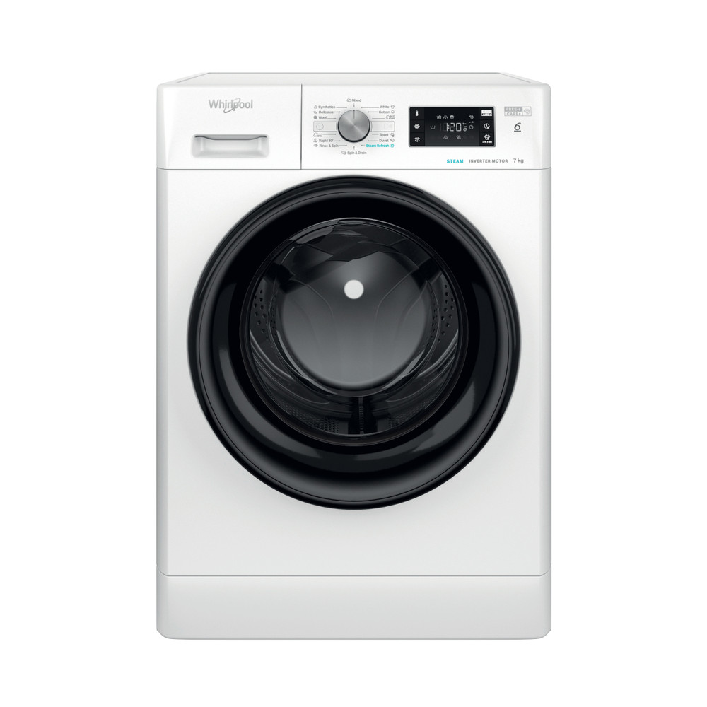 Whirlpool Mosógép Szabadonálló FFB 7238 BV EE Fehér Elöltöltős D Frontal