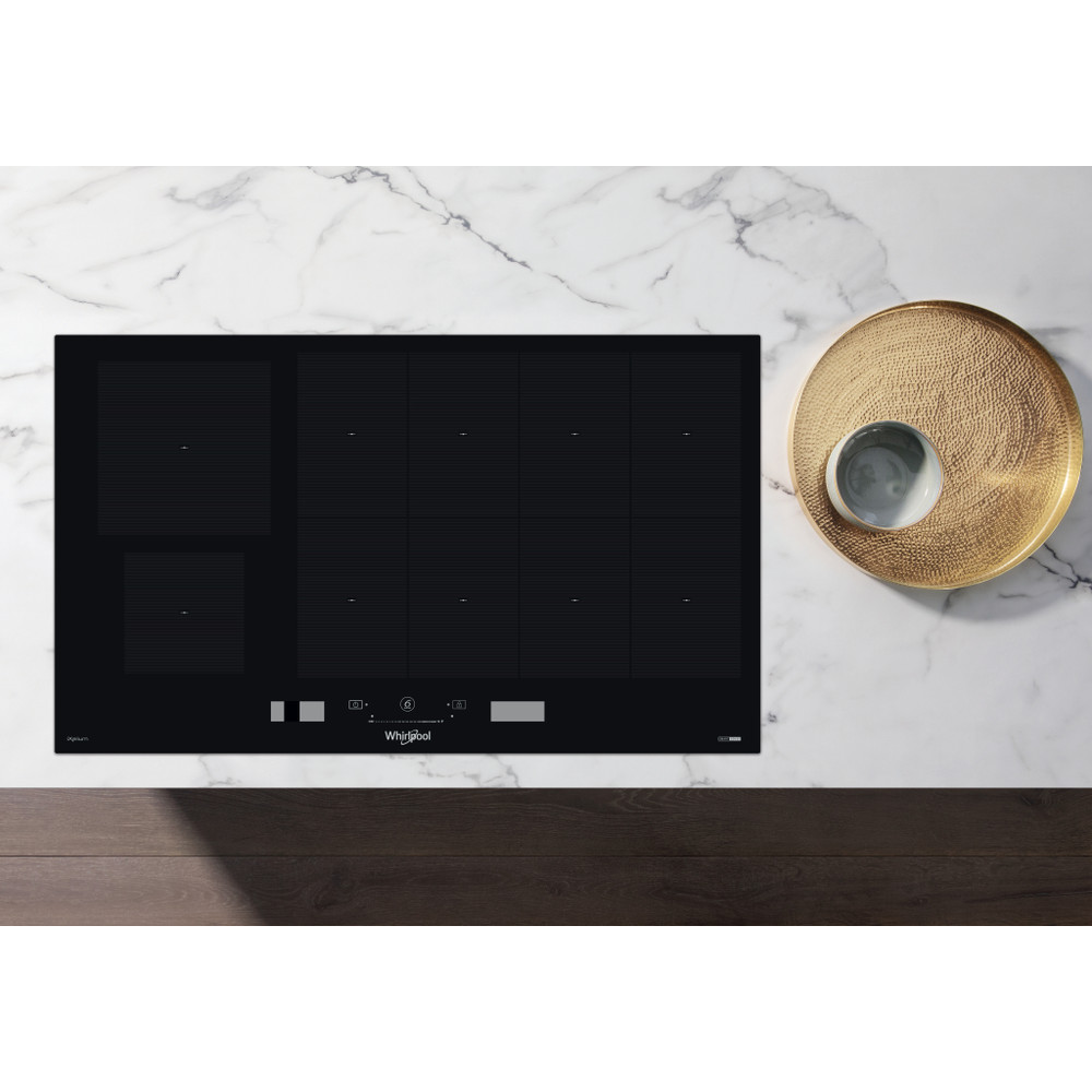 Whirlpool Kookplaat SMP2 9010 C/NE/IXL Zwart Induction vitroceramic Lifestyle frontal
