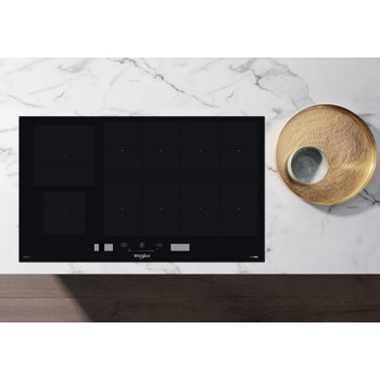 Whirlpool Kookplaat SMP2 9010 C/NE/IXL Zwart Induction vitroceramic Lifestyle frontal