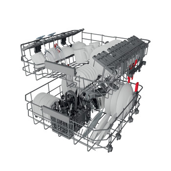 Whirlpool Oppvaskmaskin Integrert WUC 3C32 P X Under benk D Technical Translucent