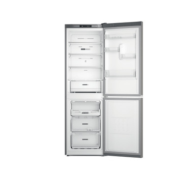 Whirlpool Kombinirani hladnjak Samostojeći W7X 81I OX Optički Inox 2 doors Frontal open