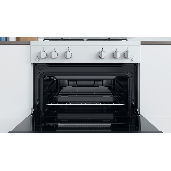 Indesit Double Cooker ID67G0MCW/UK White A+ Cavity