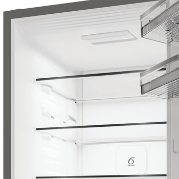 Whirlpool Koel-vriescombinatie Vrijstaand WHK 22413 X6EE ARC 764 Manhattan Gray 2 deuren Filter