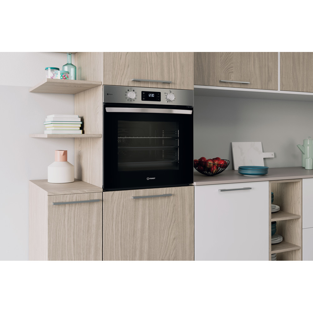 Indesit Φούρνος Εντοιχιζόμενο IO 258HS X Ηλεκτρική A+ Lifestyle perspective