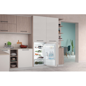 Indesit Koelkast Ingebouwd INS 10012 Wit Lifestyle perspective open