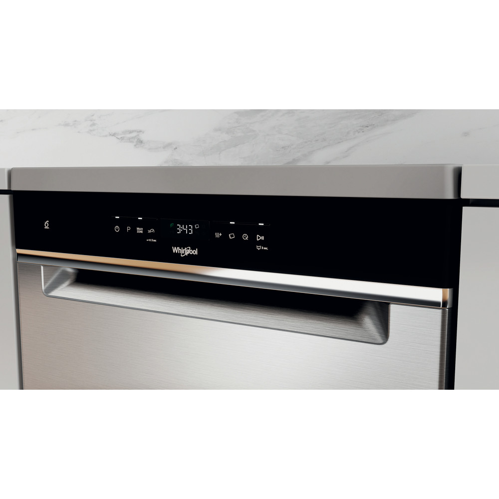 Whirlpool Myčka nádobí Volně stojící WFO 3T142 X Volně stojící C Lifestyle control panel