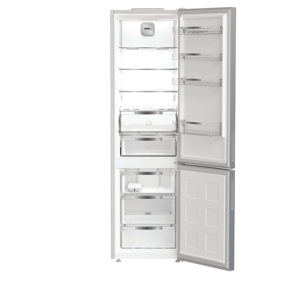 Bauknecht Kühl-Gefrierkombination Standgerät BKKG196C New Silver – ARC 1035 2 Türen Frontal open