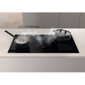 Whirlpool Venting cooktop WVH 92 K/1 Čierna Lifestyle frontal top down
