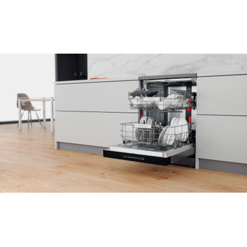 Whirlpool Umývačka riadu Voľne stojace WFO 3O32 N P X Voľne stojace D Lifestyle perspective open